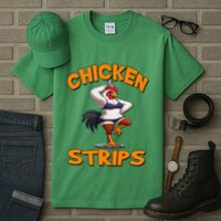 Chicken Strips Stripping Chicken Tall T-Shirt