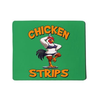 Chicken Strips Stripping Chicken Mousepad