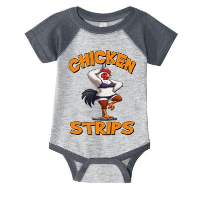 Chicken Strips Stripping Chicken Infant Baby Jersey Bodysuit