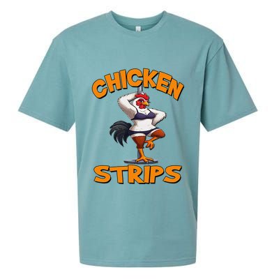 Chicken Strips Stripping Chicken Sueded Cloud Jersey T-Shirt