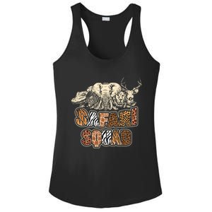 Cool Safari Squad African Family Summer Vacation Meaningful Gift Ladies PosiCharge Competitor Racerback Tank