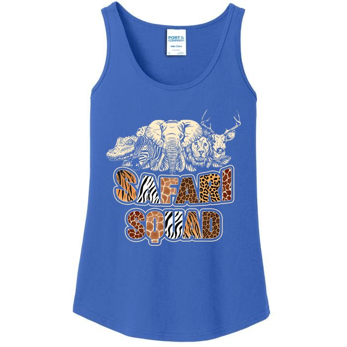 Cool Safari Squad African Family Summer Vacation Meaningful Gift Ladies Essential Tank