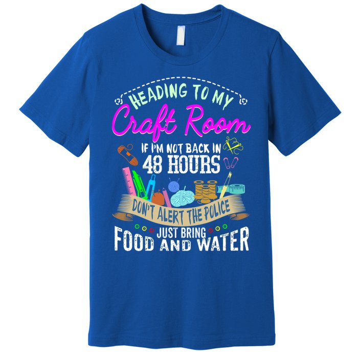 Crafty Scrapbooking Scrapbook Lover Gift Premium T-Shirt