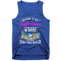 Crafty Scrapbooking Scrapbook Lover Gift Tank Top