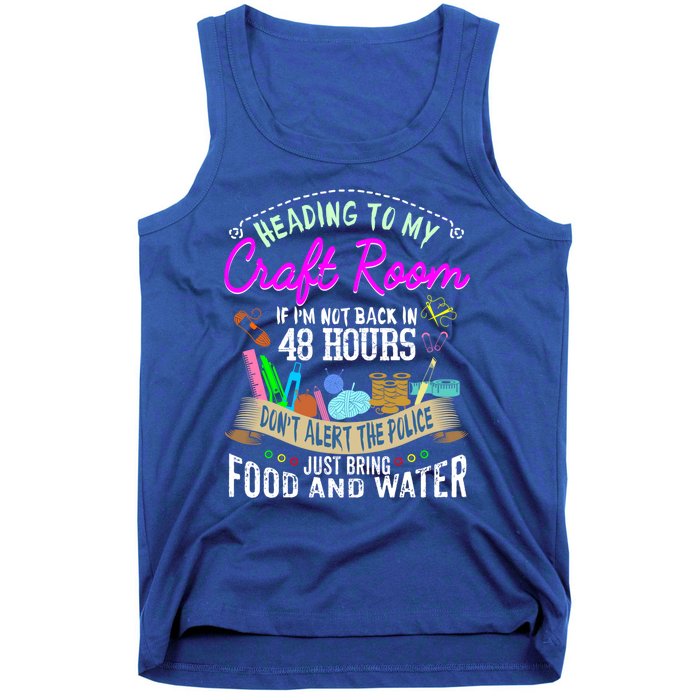 Crafty Scrapbooking Scrapbook Lover Gift Tank Top