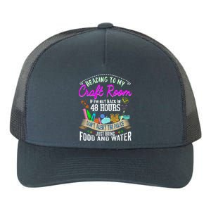 Crafty Scrapbooking Scrapbook Lover Gift Yupoong Adult 5-Panel Trucker Hat