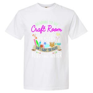 Crafty Scrapbooking Scrapbook Lover Gift Garment-Dyed Heavyweight T-Shirt