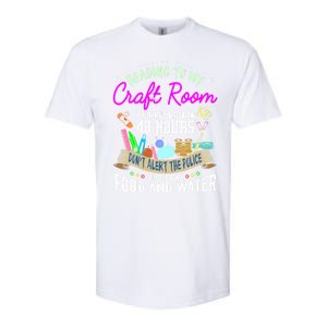 Crafty Scrapbooking Scrapbook Lover Gift Softstyle CVC T-Shirt