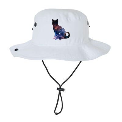  Cat Silhouette Supernova In Galaxy Scifi Space Legacy Cool Fit Booney Bucket Hat