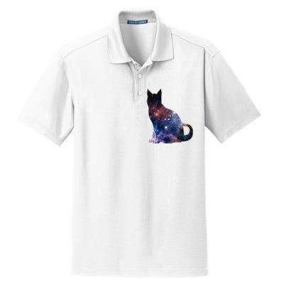  Cat Silhouette Supernova In Galaxy Scifi Space Dry Zone Grid Polo