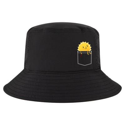 Cool Sunshine Sunny Pocket Design Cool Comfort Performance Bucket Hat