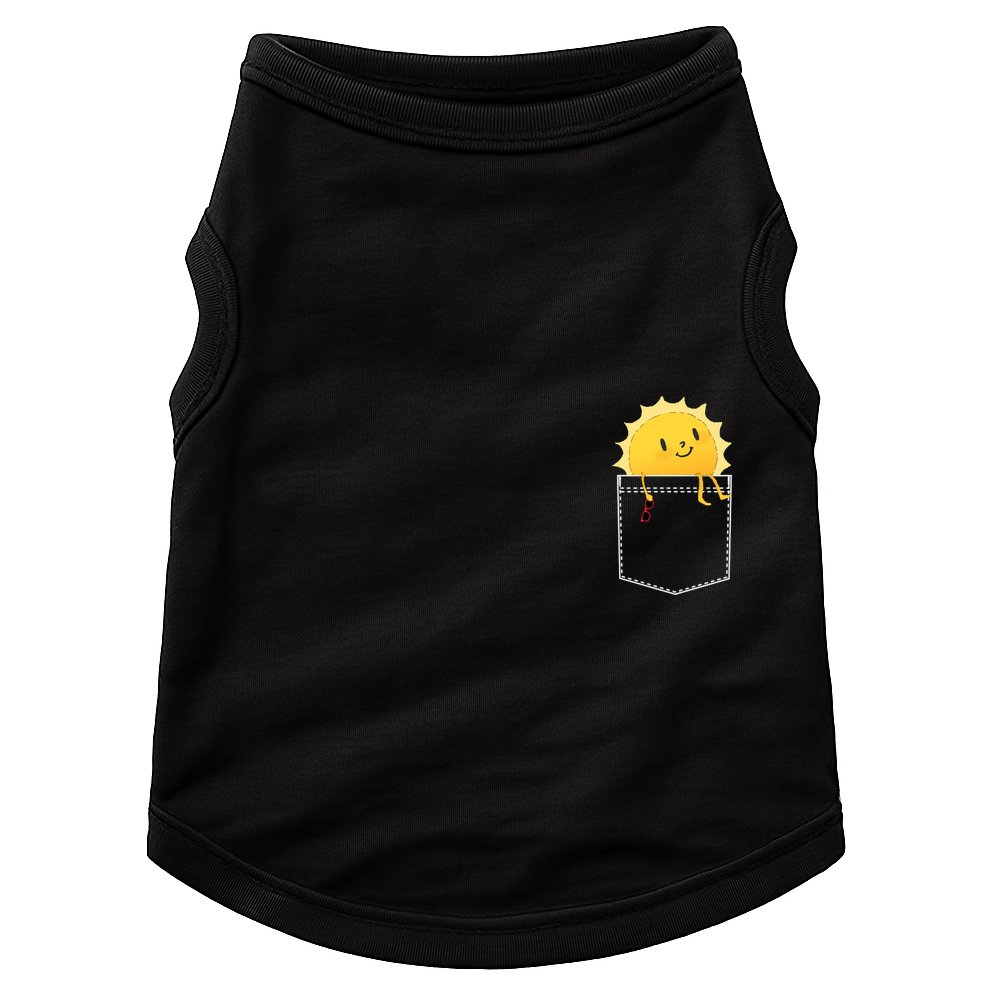 Cool Sunshine Sunny Pocket Design Doggie Tank