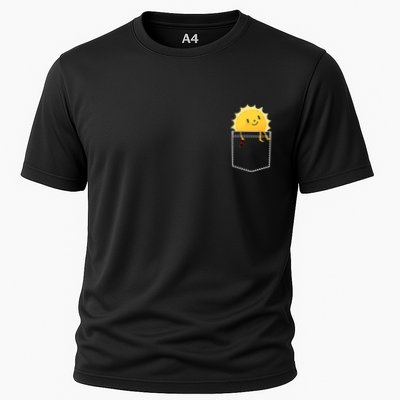 Cool Sunshine Sunny Pocket Design Performance Shirt