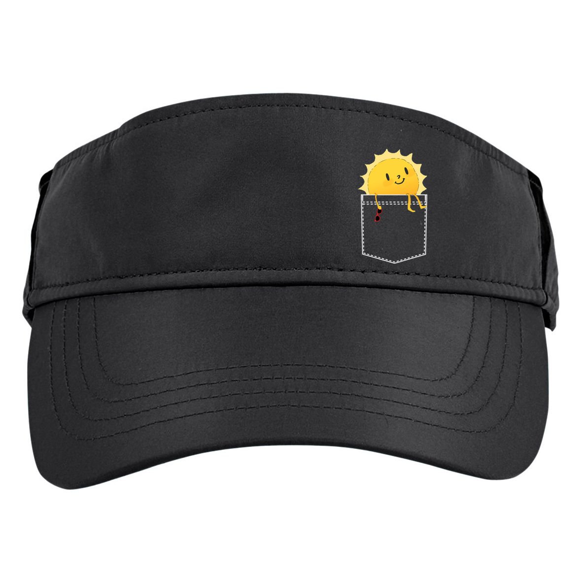 Cool Sunshine Sunny Pocket Design Adult Drive Performance Visor