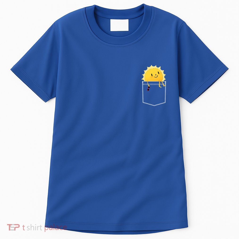 Cool Sunshine Sunny Pocket Design Tall T-Shirt