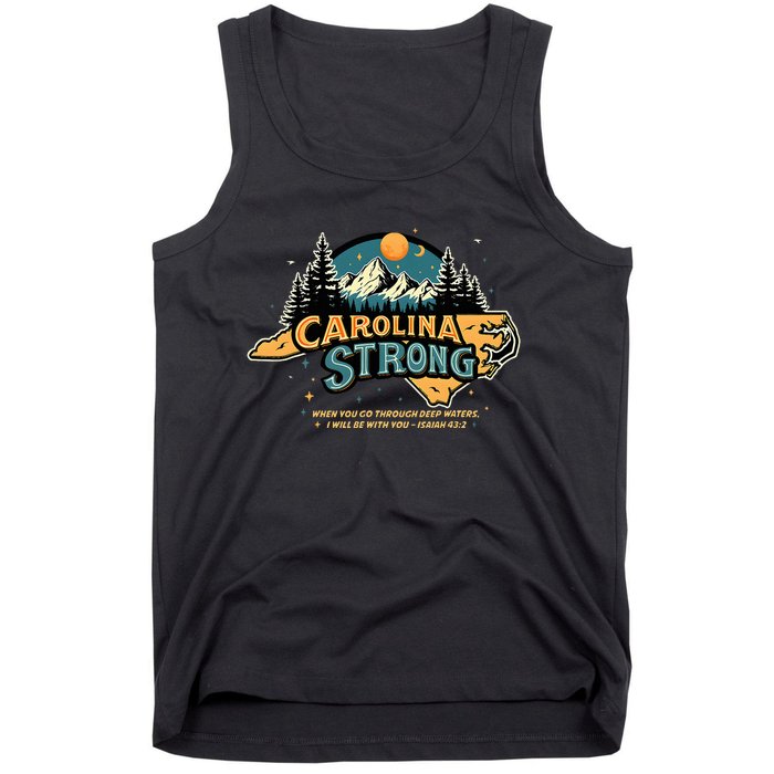 Carolina Strong Support & Pray For Carolina Strong Nc State Tank Top