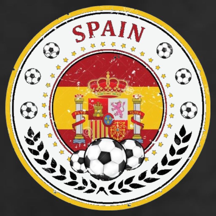 Cool Spain Soccer Logo Adult Drive Performance Visor