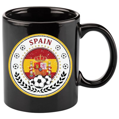 Cool Spain Soccer Logo 11oz C Handle Ceramic Mug
