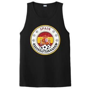 Cool Spain Soccer Logo PosiCharge Competitor Tank