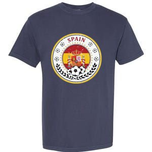 Cool Spain Soccer Logo Garment-Dyed Heavyweight T-Shirt