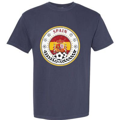 Cool Spain Soccer Logo Garment-Dyed Heavyweight T-Shirt