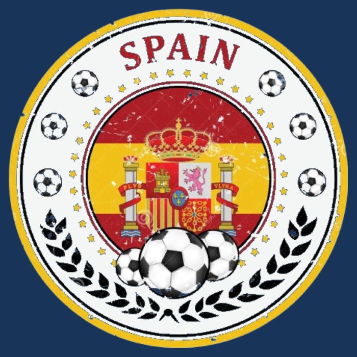 Cool Spain Soccer Logo Cooling Performance Crew T-Shirt