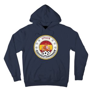 Cool Spain Soccer Logo Hoodie