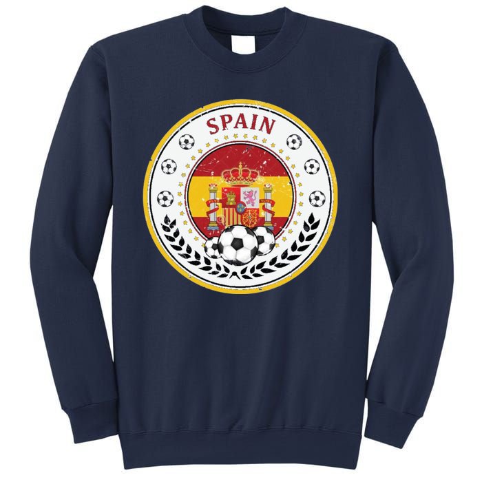 Cool Spain Soccer Logo Sweatshirt