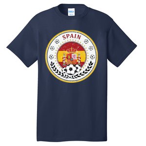 Cool Spain Soccer Logo Tall T-Shirt