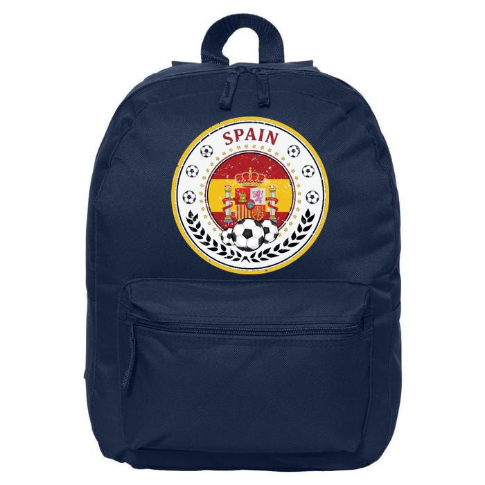Cool Spain Soccer Logo 16 in Basic Backpack
