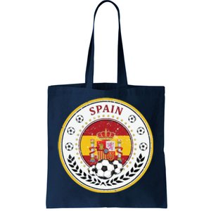 Cool Spain Soccer Logo Tote Bag