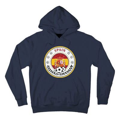 Cool Spain Soccer Logo Tall Hoodie