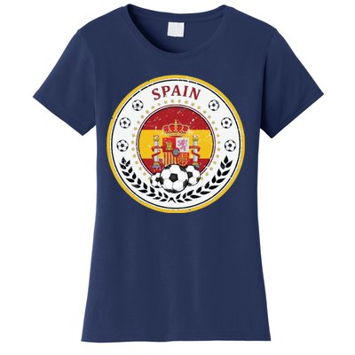 Cool Spain Soccer Logo Women's T-Shirt