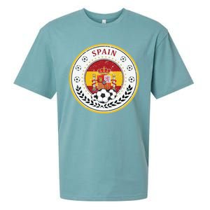 Cool Spain Soccer Logo Sueded Cloud Jersey T-Shirt