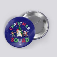 Christmas Squad Santa Gerbil Elf Dabbing Matching Pajamas Gift Button