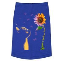 Cat Sunflower Sjogren's Syndrome Awareness Gift Doggie Tank