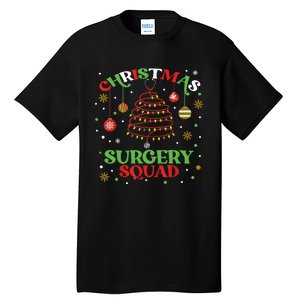 Christmas Surgery Squad Medical Surgical Nurse Rn Xmas Tall T-Shirt