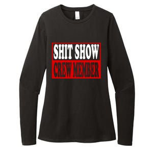 Cool Shit Show Crew Member For Adults Womens CVC Long Sleeve Shirt