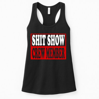 Cool Shit Show Crew Member For Adults Womens Tank Top