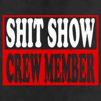 Cool Shit Show Crew Member For Adults Trucker Hat