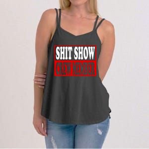 Cool Shit Show Crew Member For Adults Women's Strappy Tank