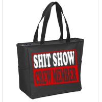 Cool Shit Show Crew Member For Adults Zip Tote Bag
