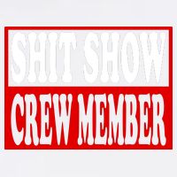 Cool Shit Show Crew Member For Adults Garment-Dyed Sweatshirt
