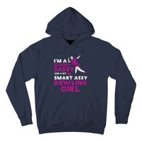 Classy Sassy Smart Bowling Girl Bowler Wo Girl Teen Hoodie