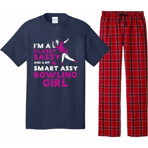 Classy Sassy Smart Bowling Girl Bowler Wo Girl Teen Pajama Set