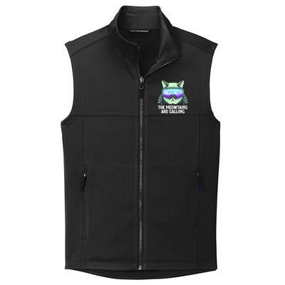 Cool Snowboard Ski Lover Mountain Skier Collective Smooth Fleece Vest