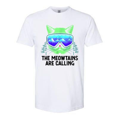 Cool Snowboard Ski Lover Mountain Skier Softstyle CVC T-Shirt