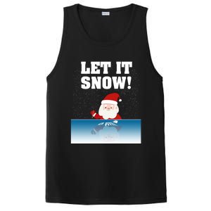 Cocaine Santa Sweater Adult Humor Funny Gag Gift Let It Snow Meaningful Gift PosiCharge Competitor Tank