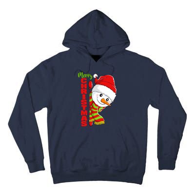 Cute Snowman Snowmies Merry Christmas Winter Xmas Pajamas Tall Hoodie