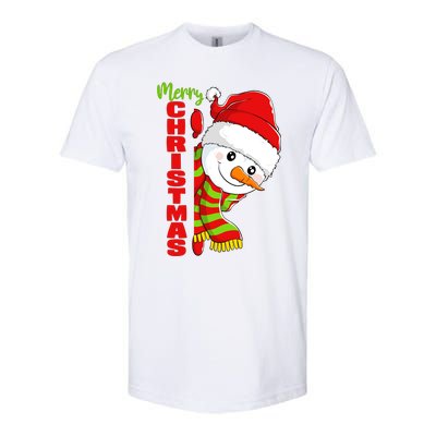 Cute Snowman Snowmies Merry Christmas Winter Xmas Pajamas Softstyle® CVC T-Shirt